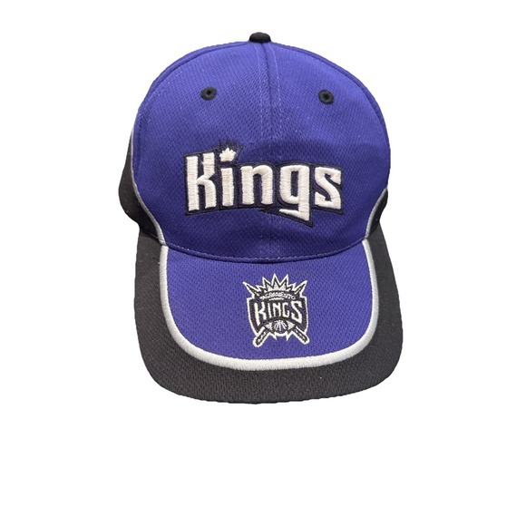 Other - Sacramento Kings Logo Athletic Adjustable Hat / Cap Purple White Embroidery H177